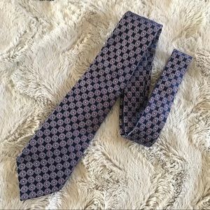 Valentino Navy & Pink Tie
